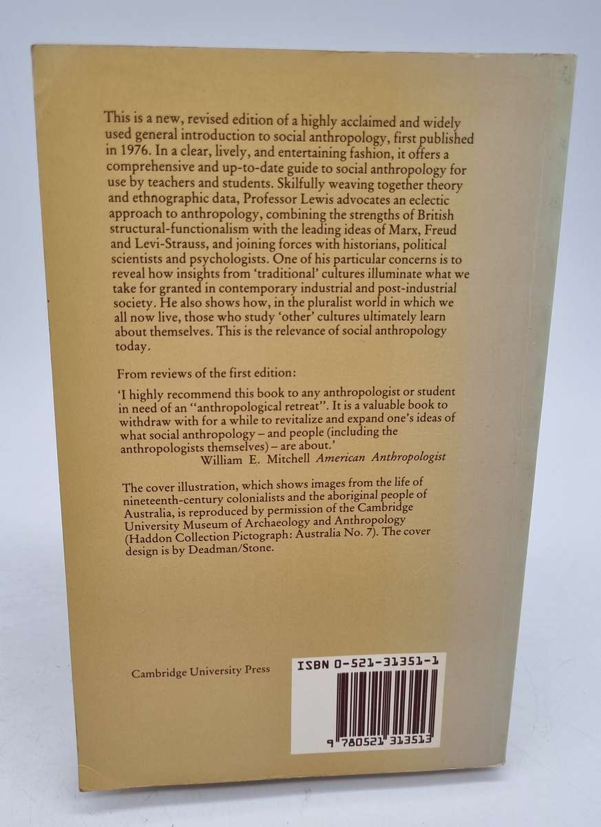 Social Anthropology in Perspective: The Relevance of Social Anthropology - IM Lewis