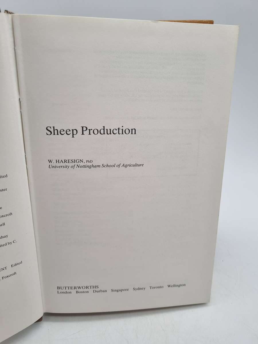 Sheep Production - William Haresign