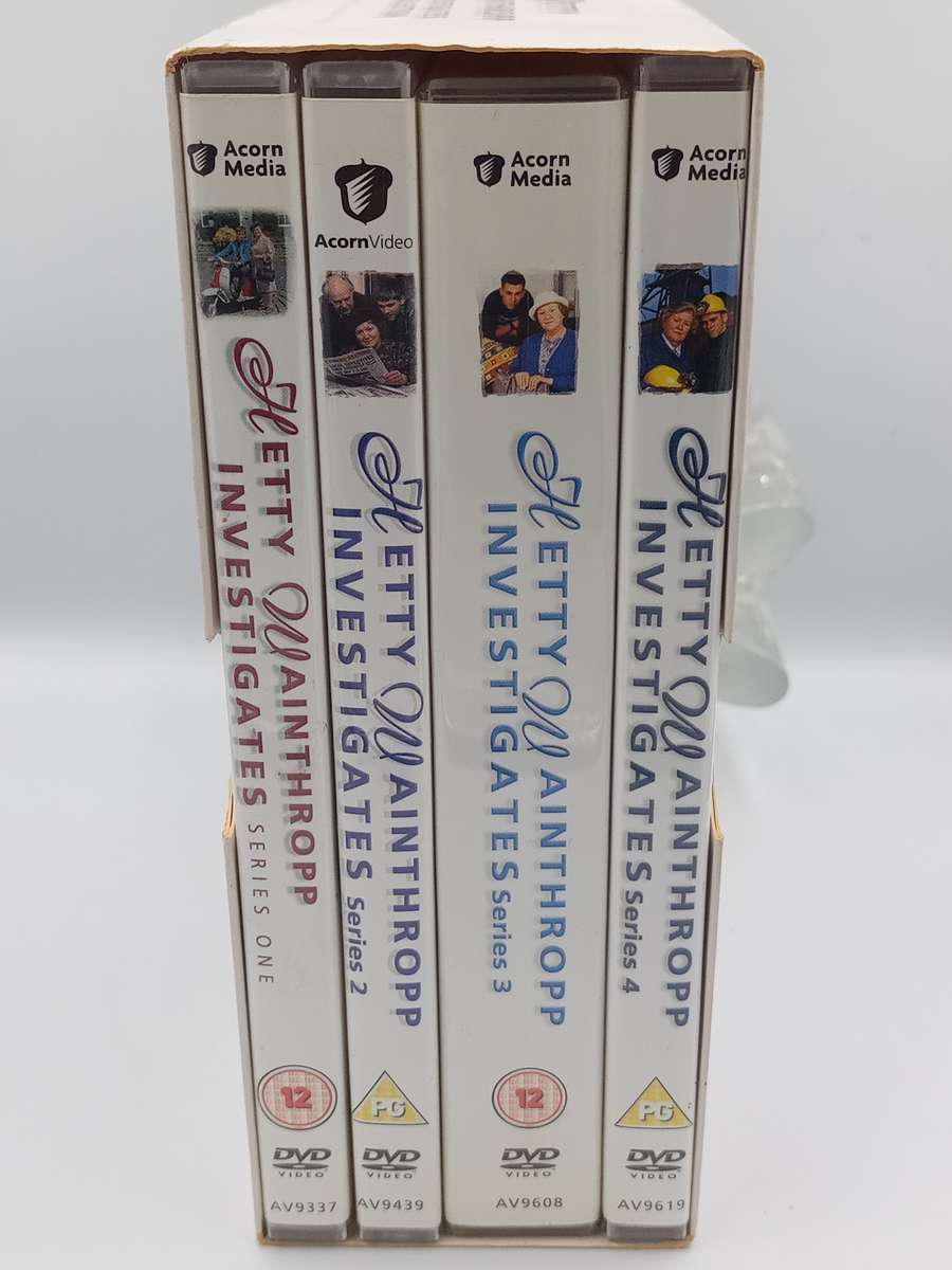 Hetty Wainthrop Investigates Collection Series one to four DVDs