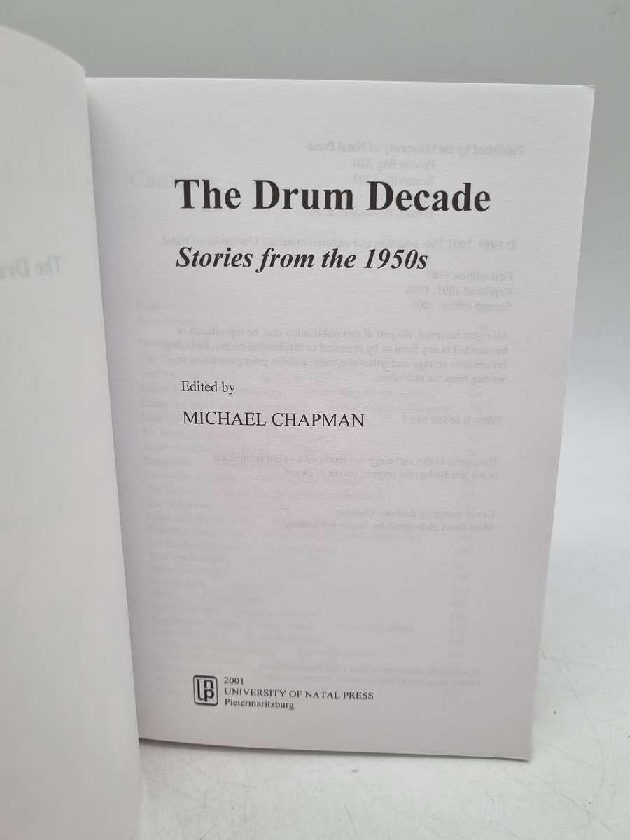 The Drum Decade Stories from the 1950s by Michael Chapman