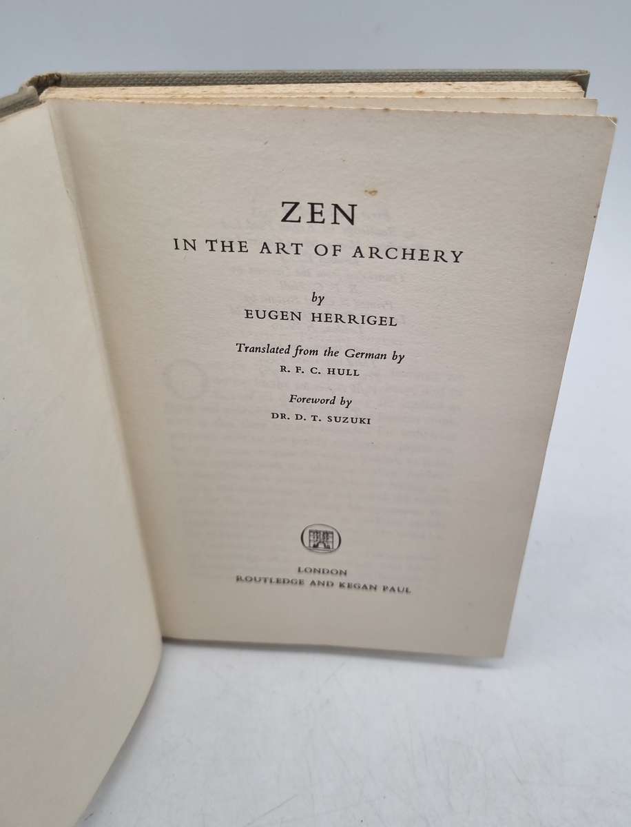 Zen in the Art of Archery by Herrigel Eugen 1968
