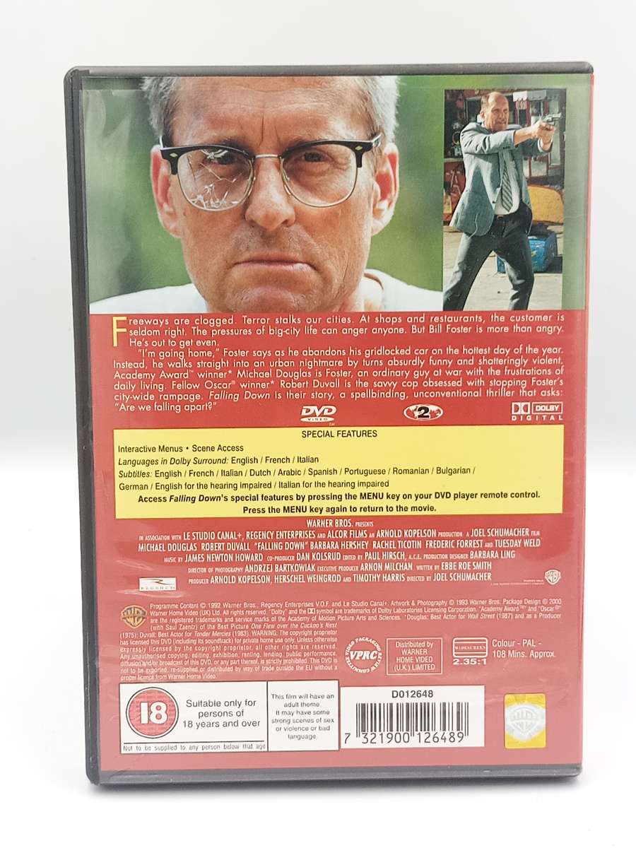 Falling Down DVD - Michael Douglas