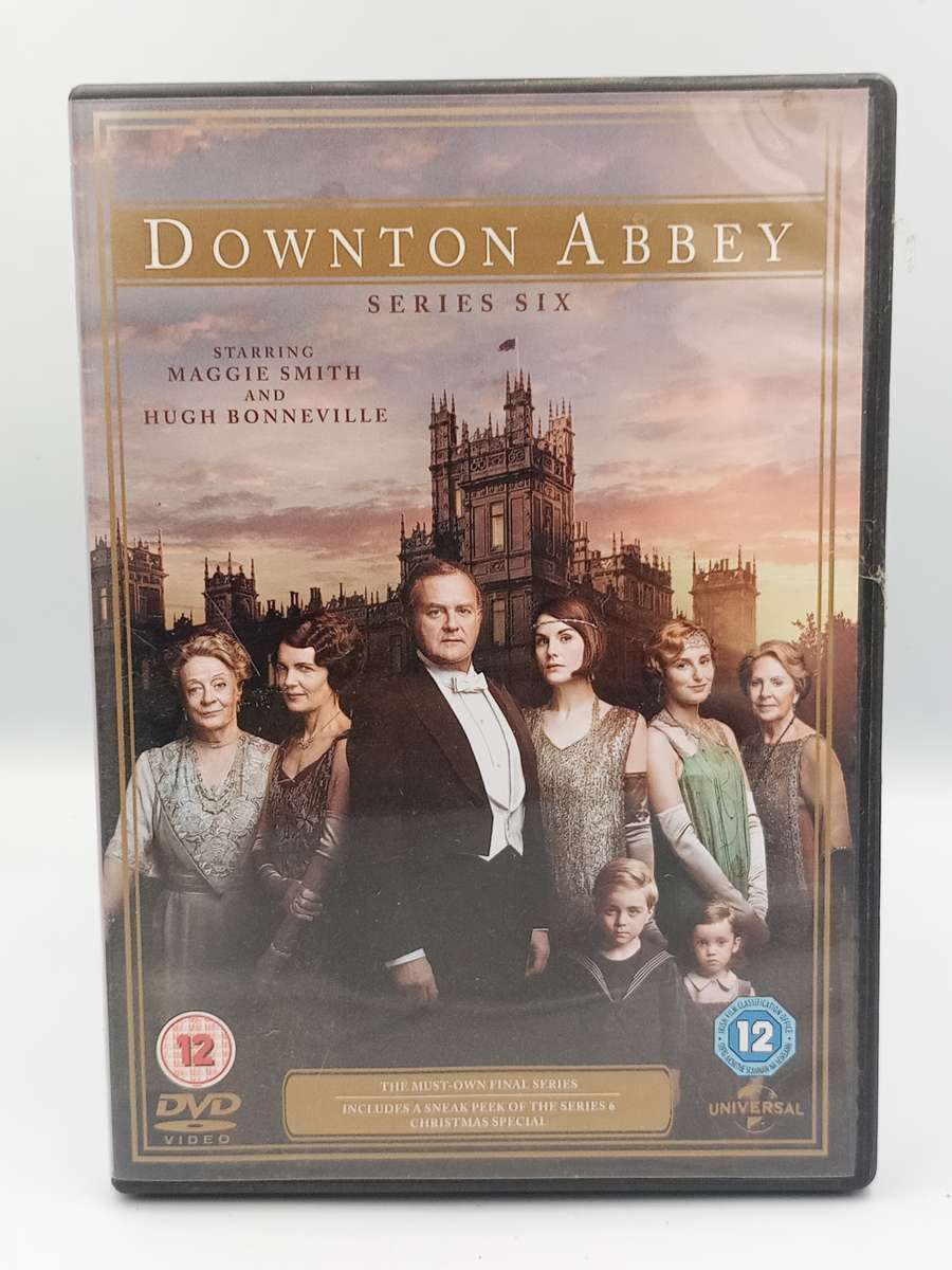 Downton Abbey Series Six DVDs - Maggie Smith & Hugh Bonneville