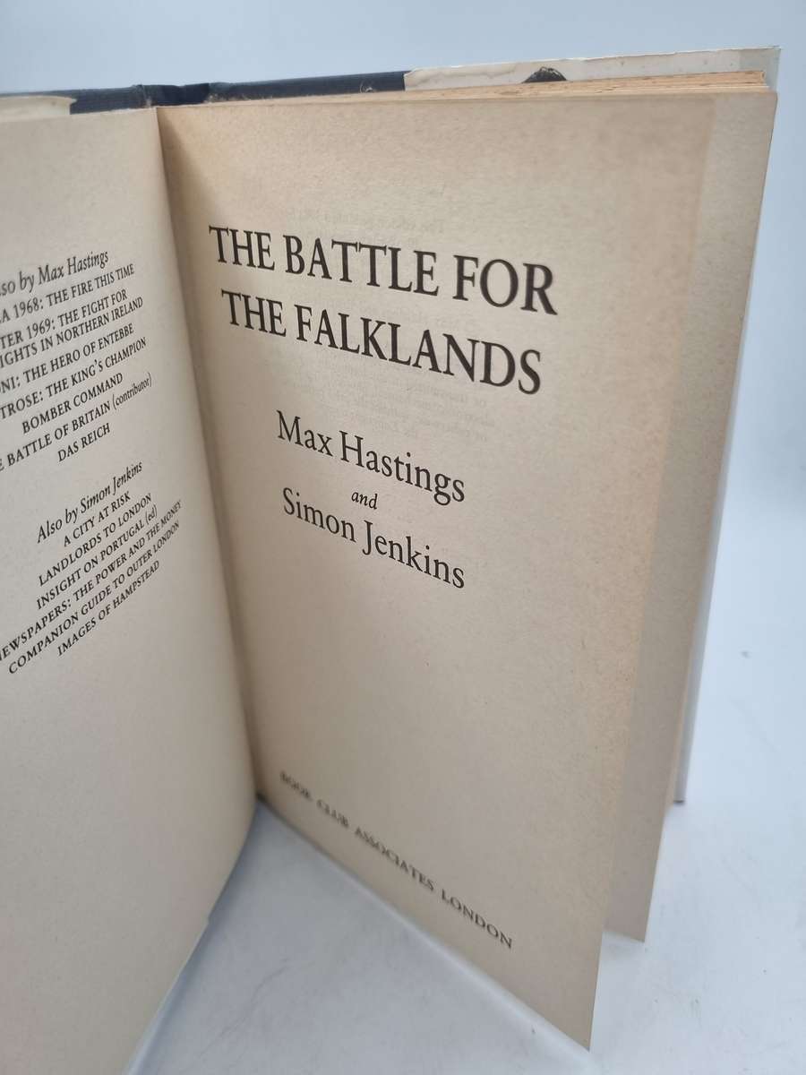 The Battle for the Falklands ~ Max Hastings and Simon Jenkins
