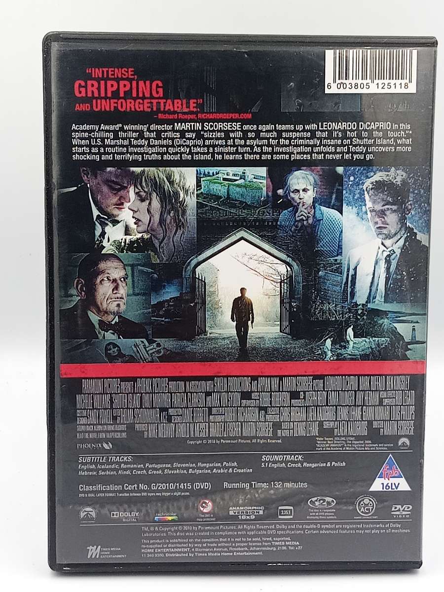Shutter Island DVD - Leonardo Di Caprio