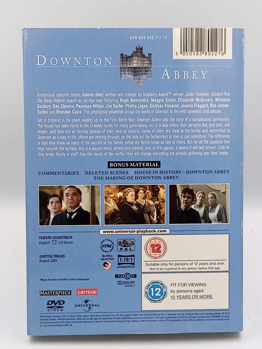 Downton Abbey Series One DVDs - Maggie Smith & Hugh Bonneville