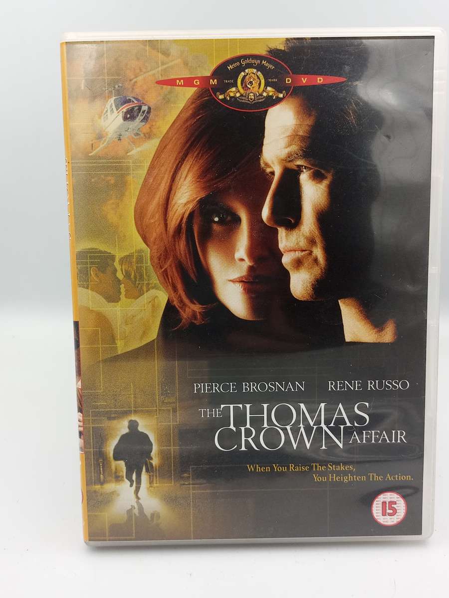 The Thomas Crown Affair DVD - Pierce Brosnan & Rene Russo