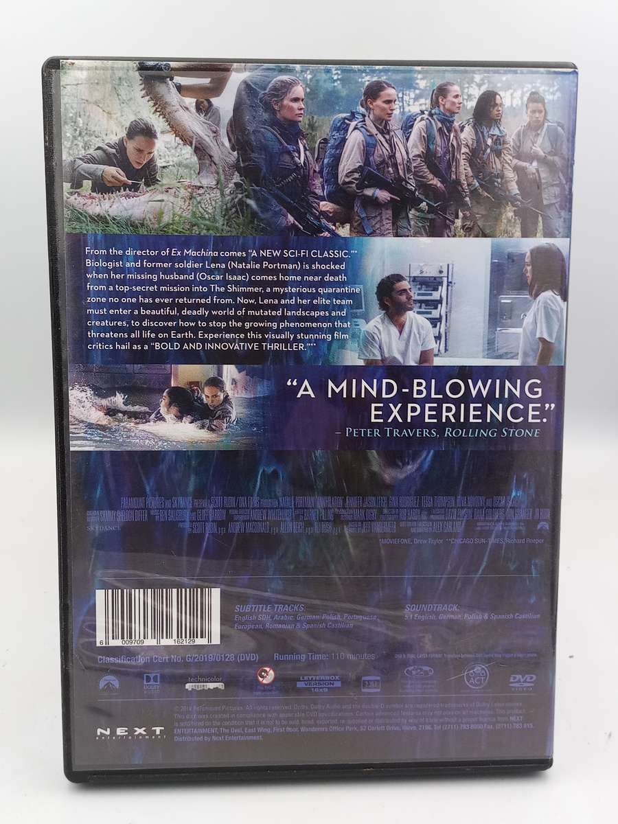 Annihilation DVD - Natalie Portman
