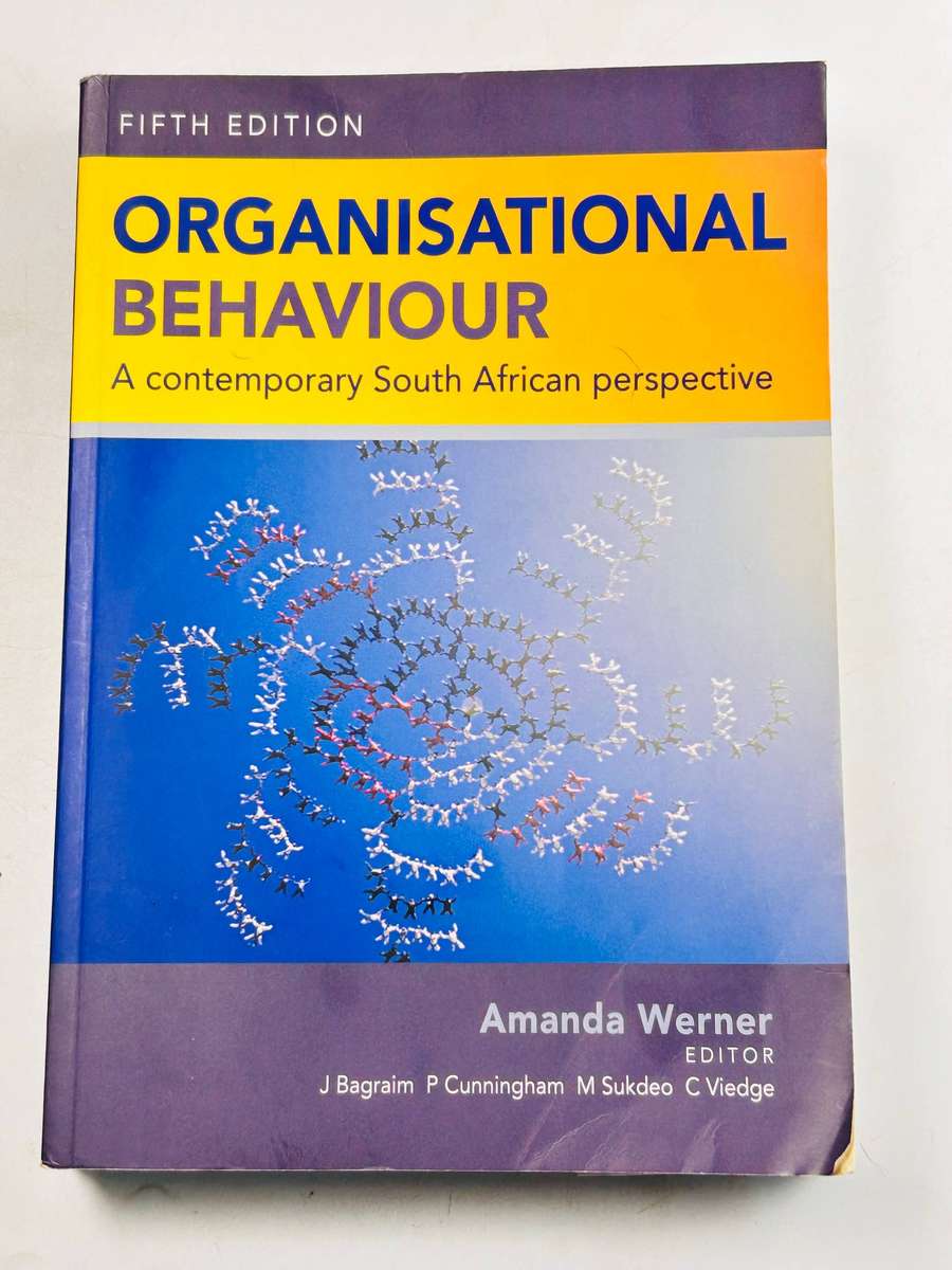 Organisational Behaviour (5th Edition 2020 ) | Edited by Amanda Werner