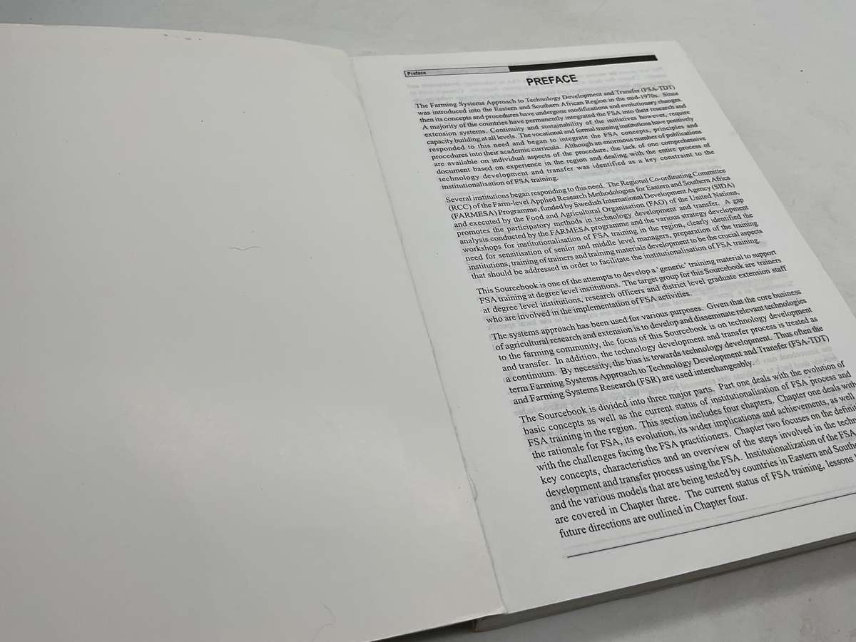 Farming Systems Approach to Technology Development and Transfer:A Source Book - JB Matata
