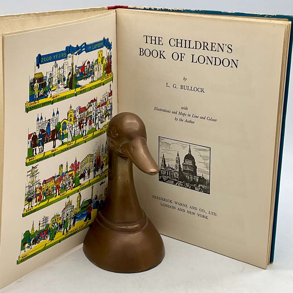The Children's Book of London - L G Bullock | With Numerous Illustrations
