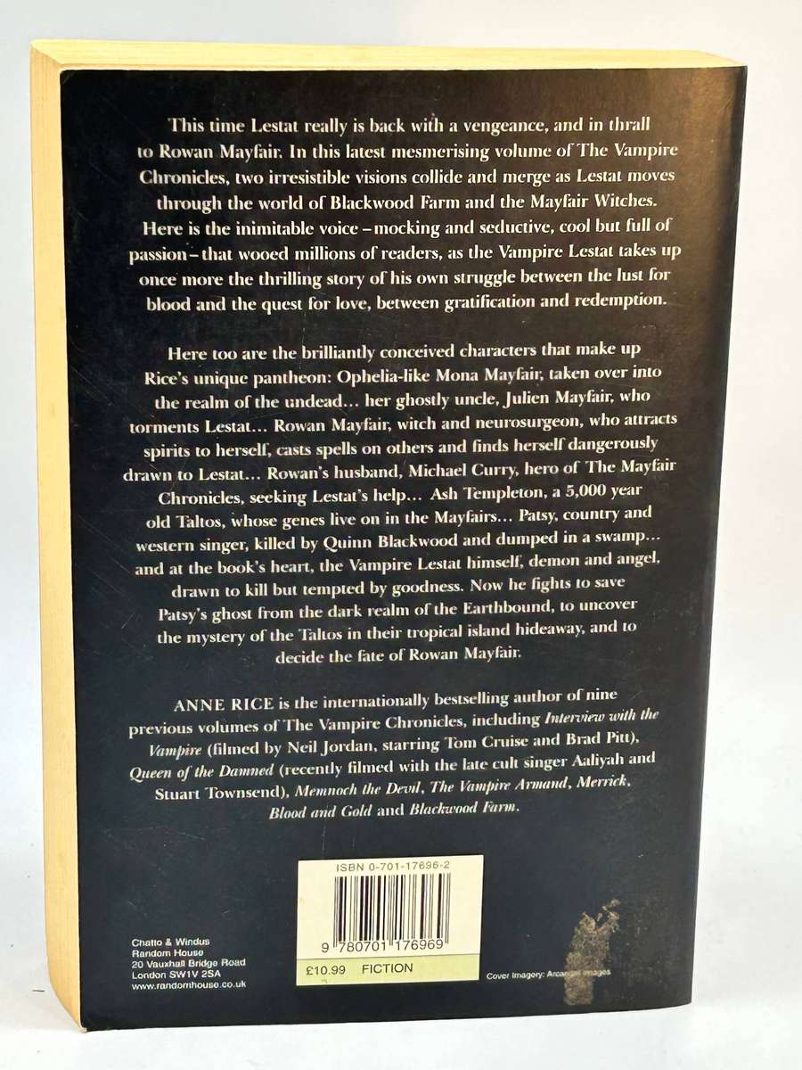 Blood Canticle  ~ Anne Rice | The Vampire Chronicles #10