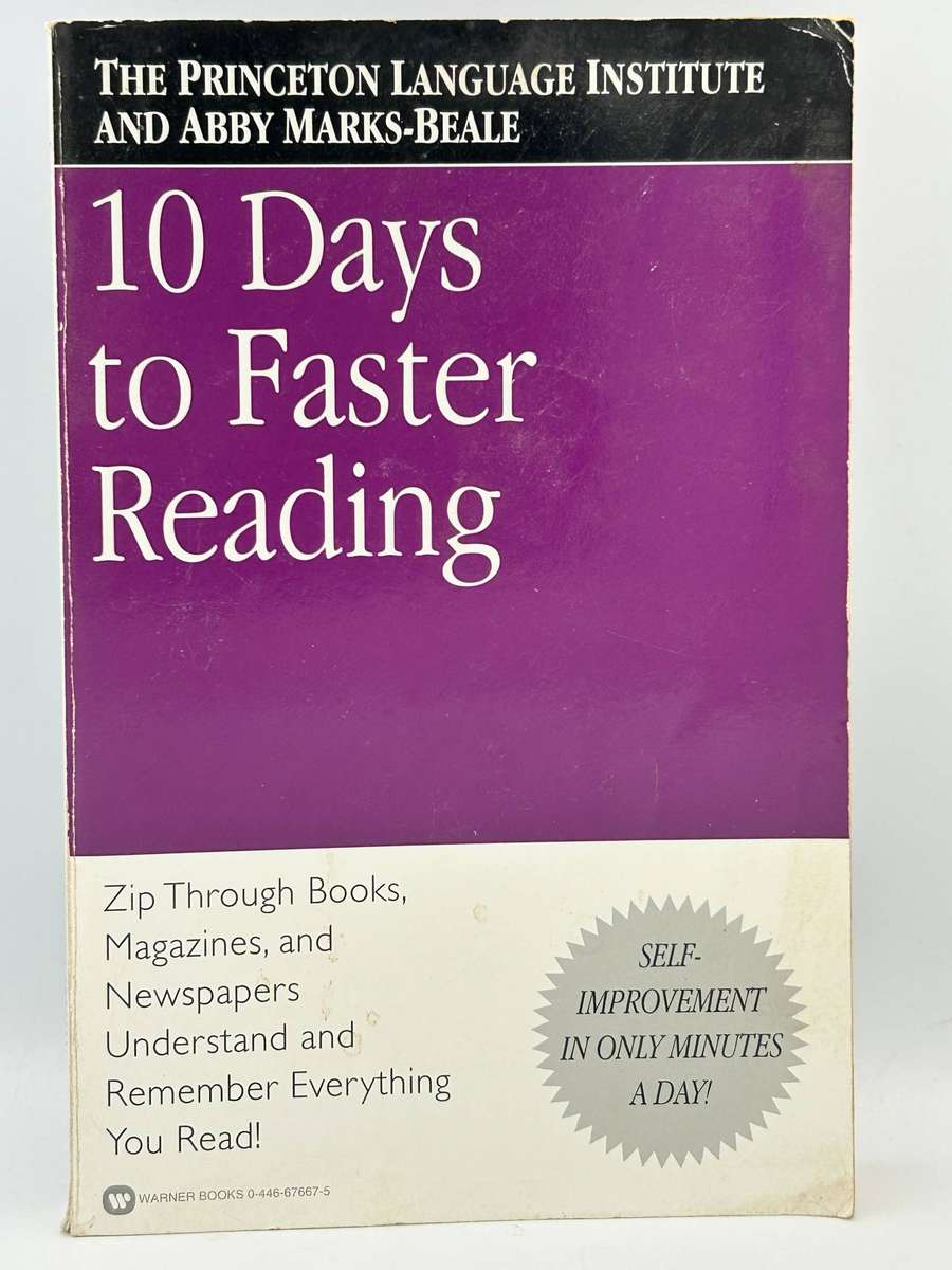 10 Days to Faster Reading