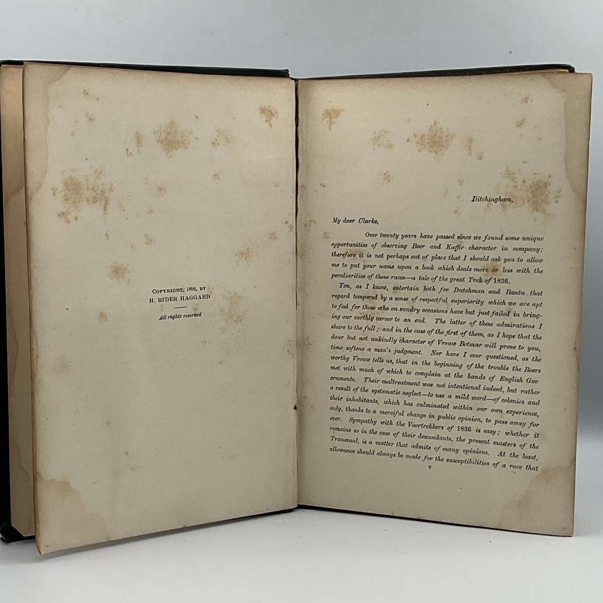 Swallow: A Tale of The Great Trek by Haggard H. Rider 1899