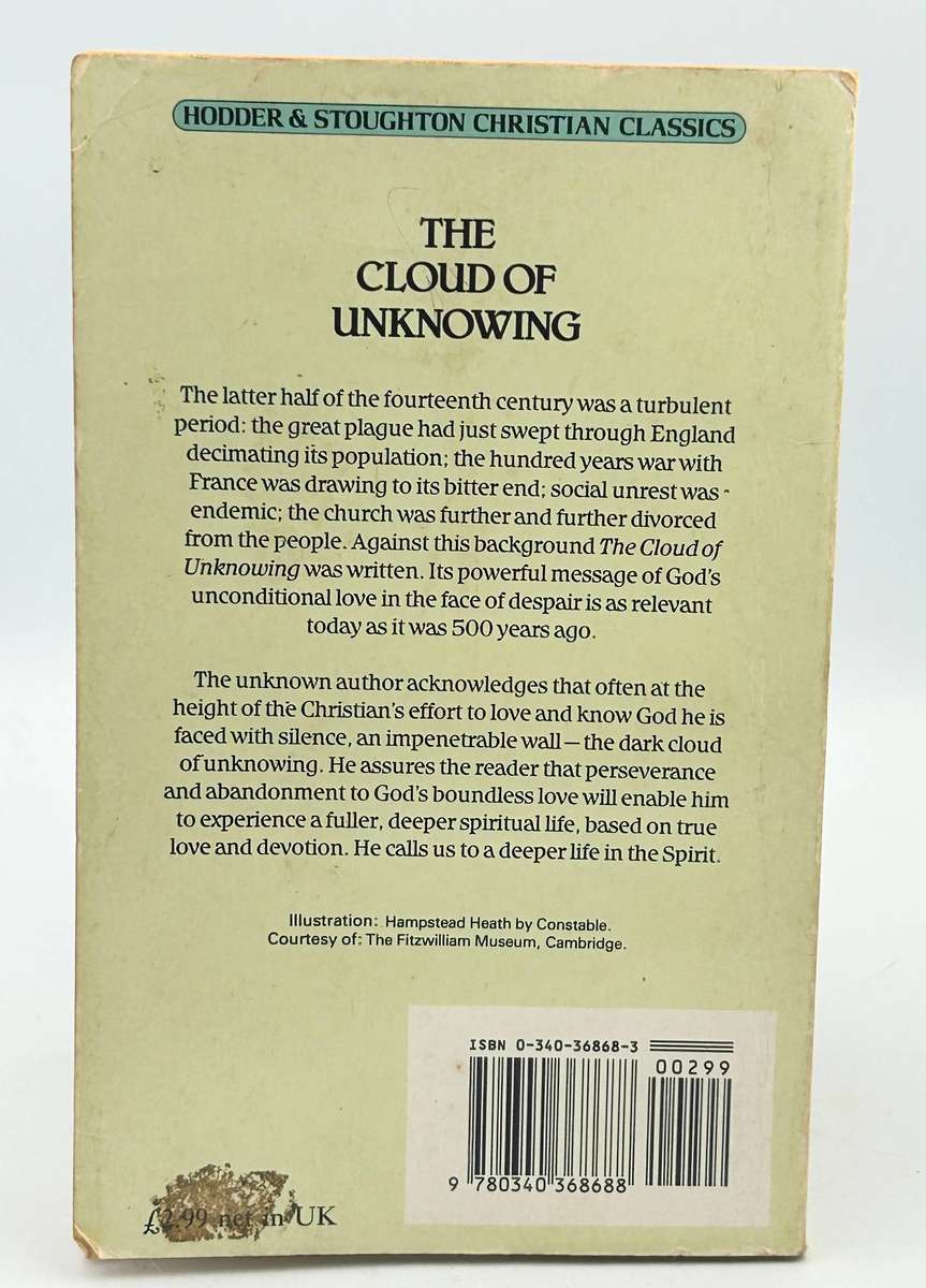 The Cloud of Unknowing ~ A New Paraphrase| Edited by Halcyon C. Backhouse