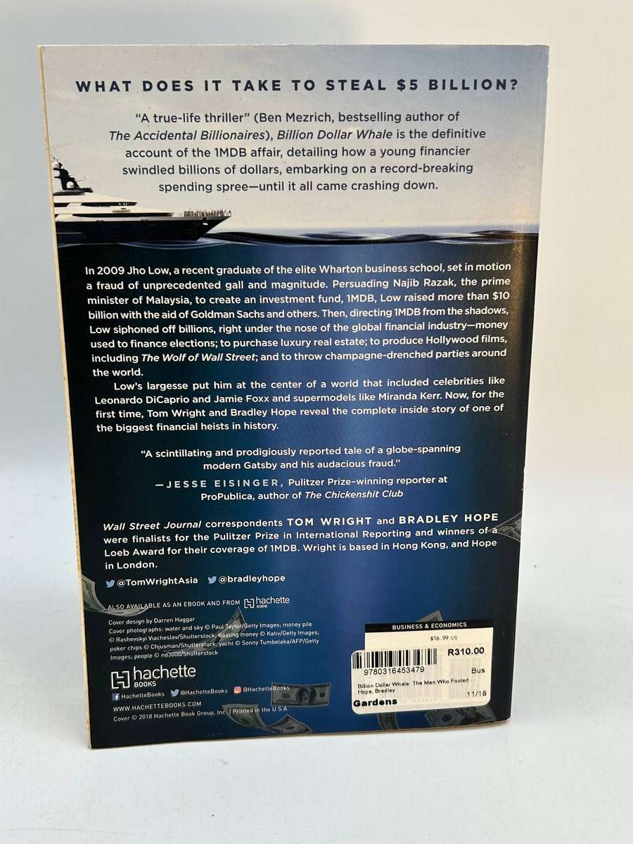 Billion Dollar Whale by Tom Wright & Bradley Hope