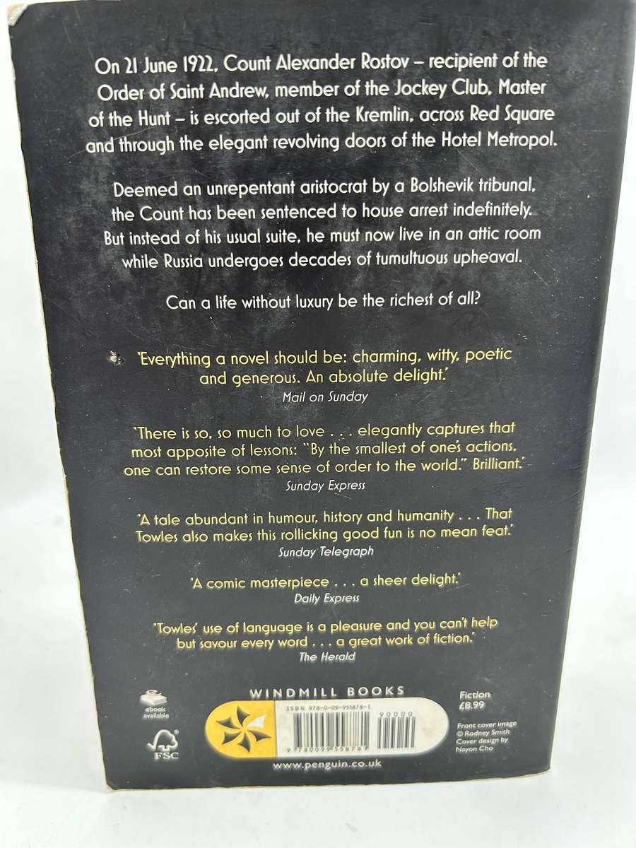 A Gentleman in Moscow ~ Amor Towles