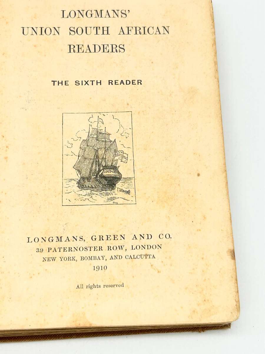 Longman's Union South African Readers 1910