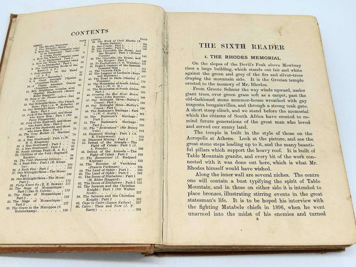 Longman's Union South African Readers 1910