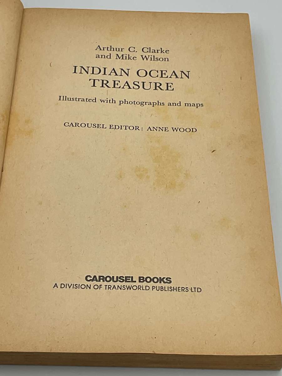 Indian Ocean Treasure by Arthur C Clarke | Carousel Books 1974