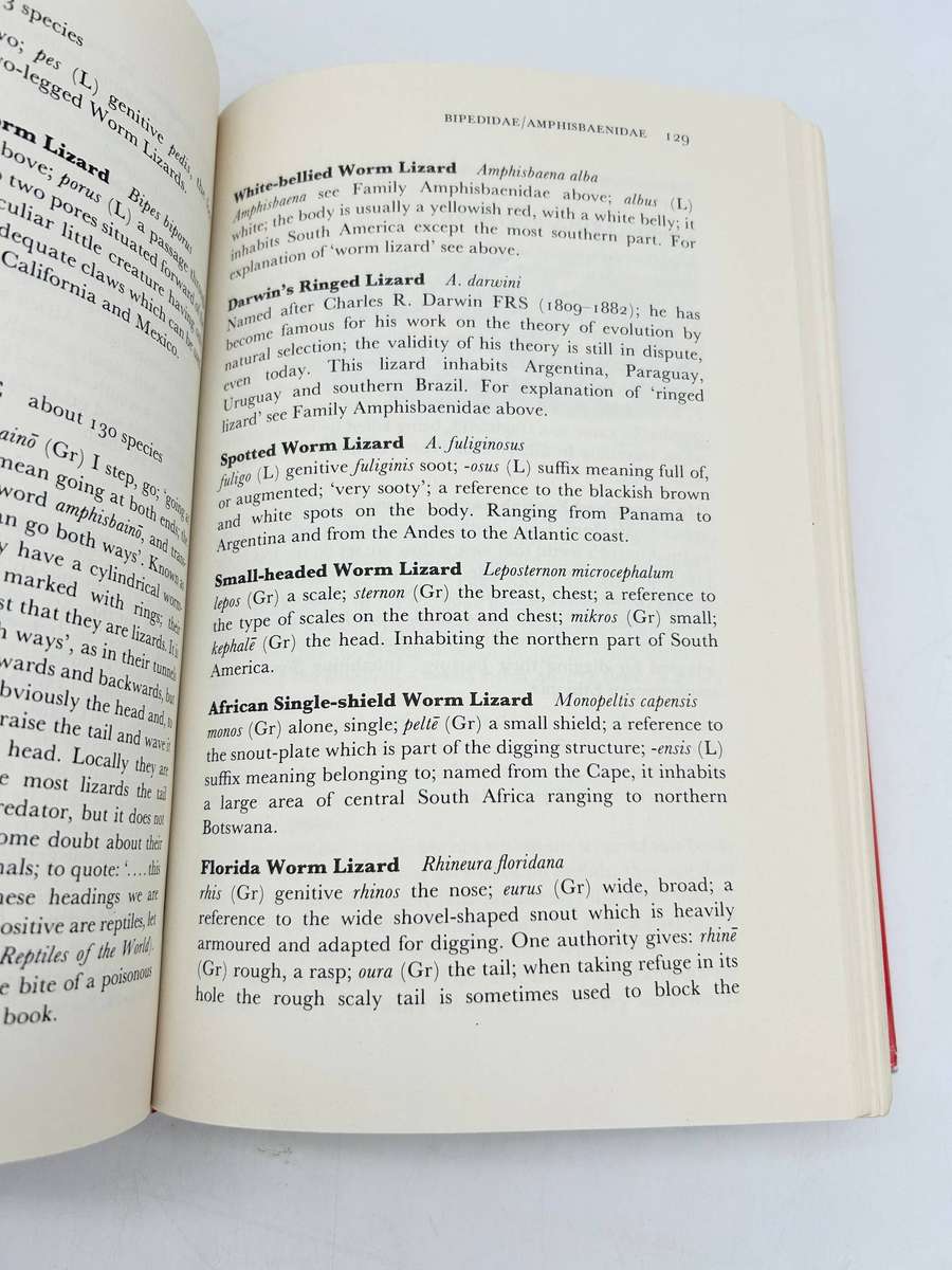 Latin Names Explained: A Guide to the Scientific Classification of Reptiles, Birds & Mammals - Gotch