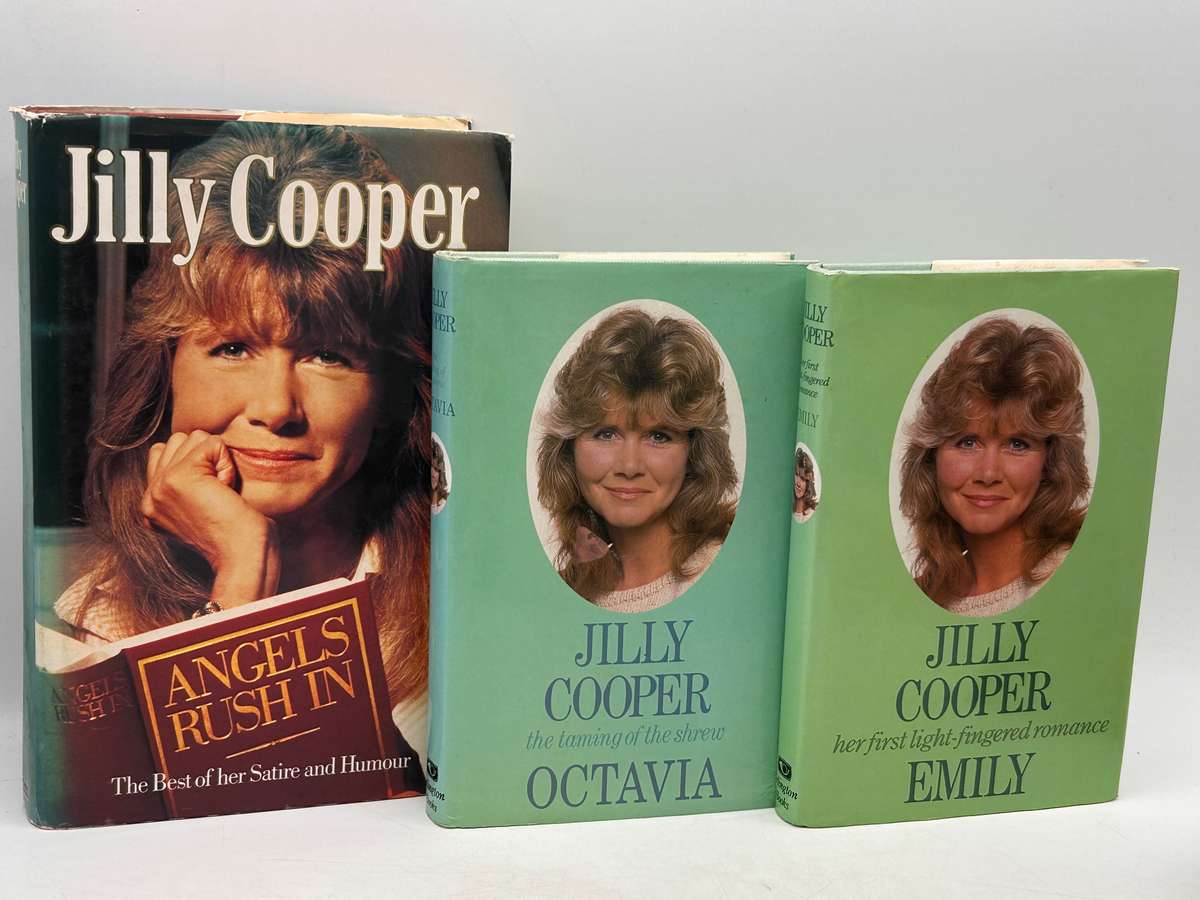 Jilly Cooper x 3 Books: Emily, Octavia & Angels Rush In