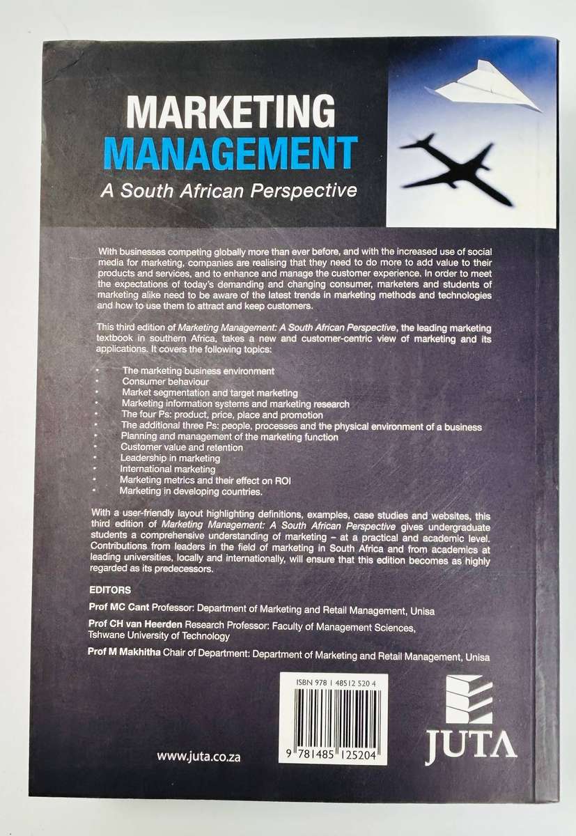 Marketing Management: A South African Perspective by MC Cant & CH Van Heerden | 3rd Edition