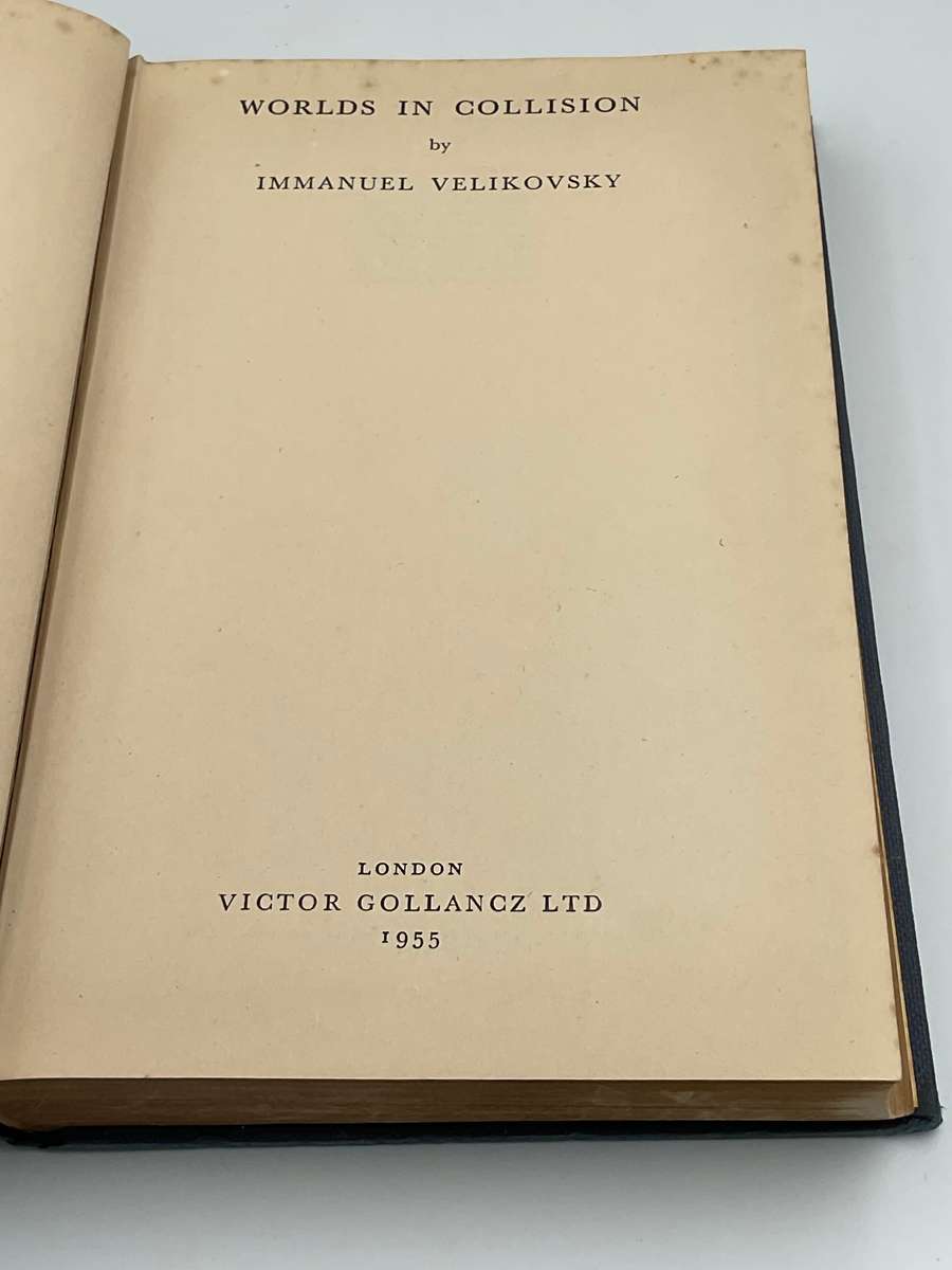 Worlds In Collision - Immanuel Velikovsky