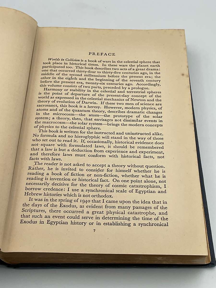 Worlds In Collision - Immanuel Velikovsky