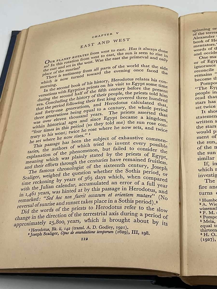 Worlds In Collision - Immanuel Velikovsky