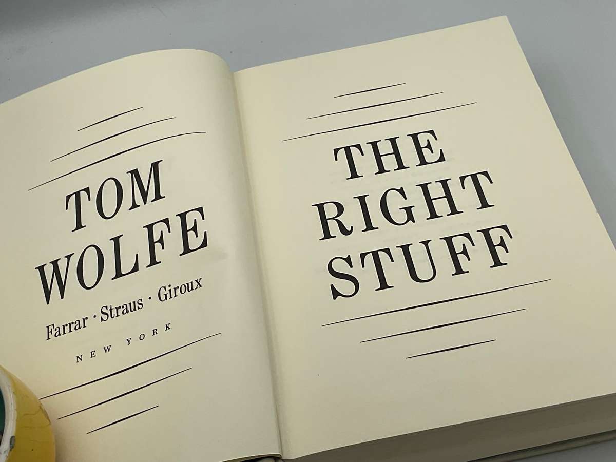 The Right Stuff by Tom Wolfe 1979