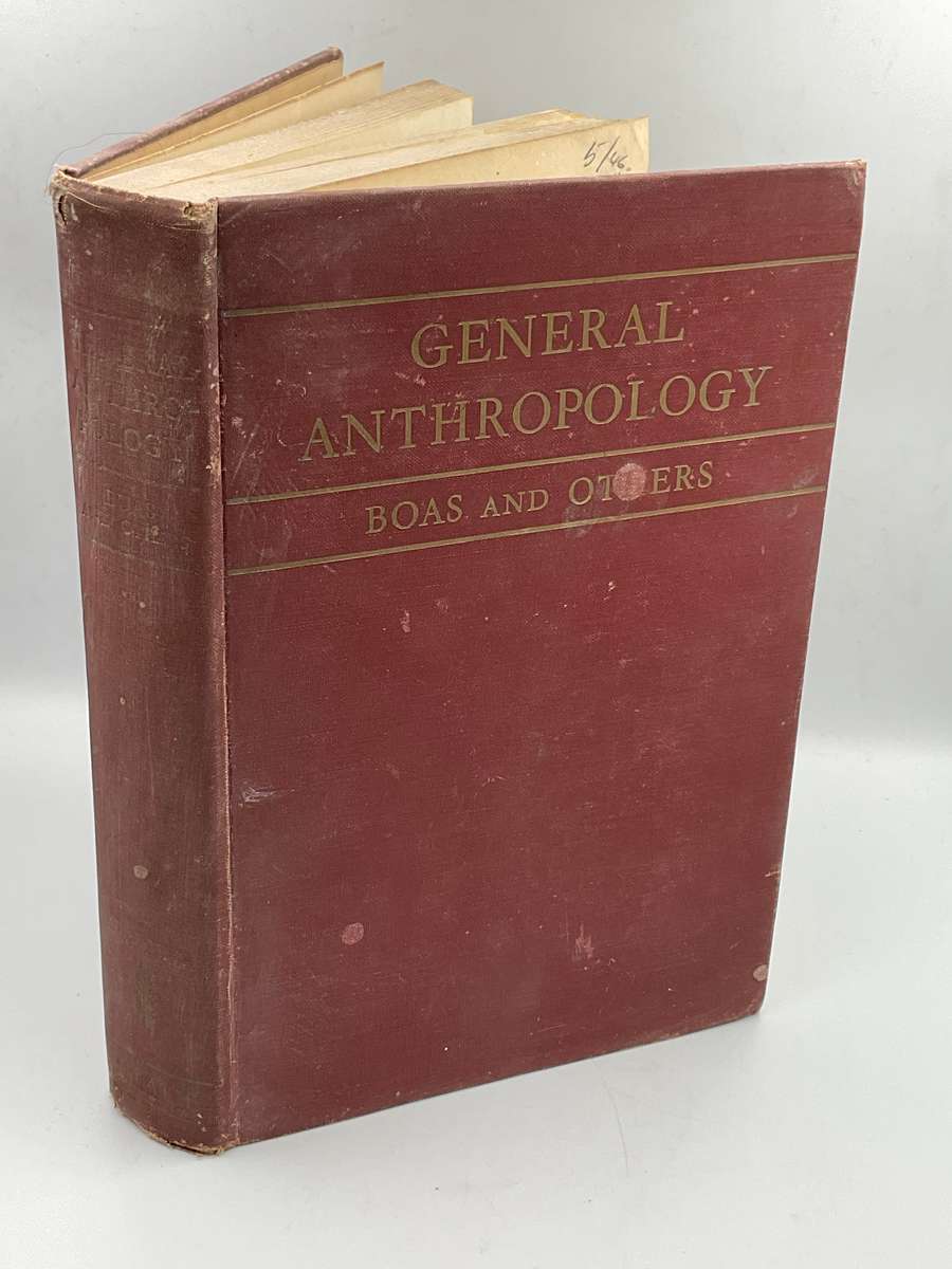 General Anthropology by Frank Boas | D.C. Heath and Co 1938