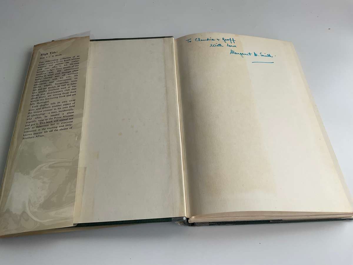 High Tide by Professor JLB Smith | Signed by Margaret M Smith