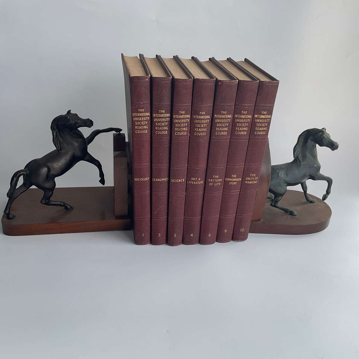 International University Society Reading Course 7 Volumes ~ Great Vintage Decor Books