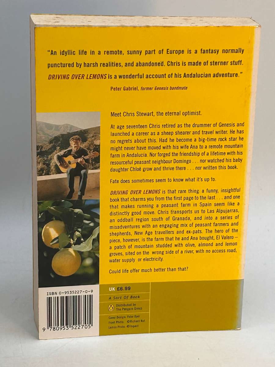 Chris Stewart ~ Driving Over Lemons An Optimist in Andalucia