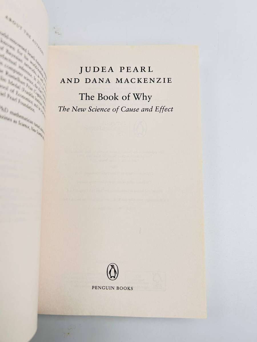 The Book of Why by Judea Pearl & Dana Mackenzie