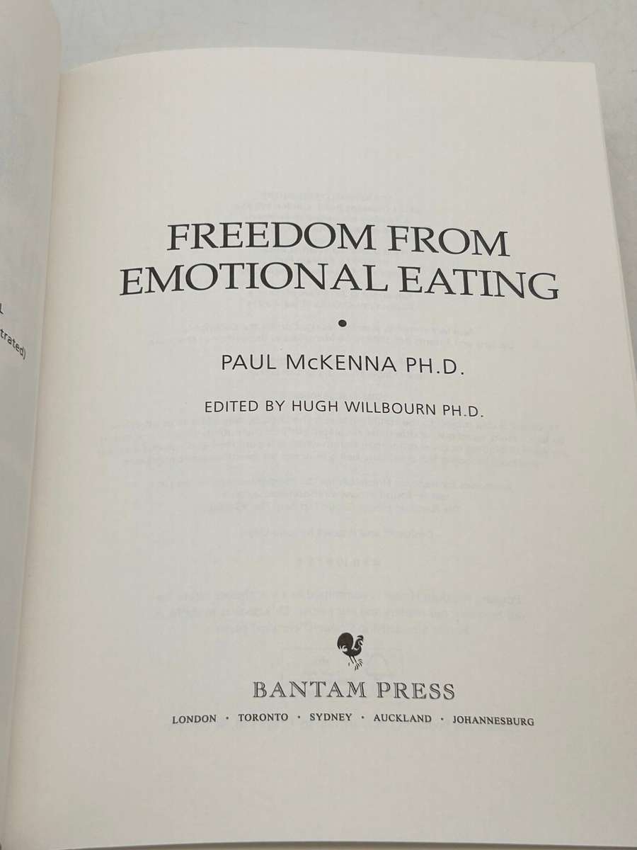 Freedom from Emotional Eating ~ Paul McKenna | With CD and DVD