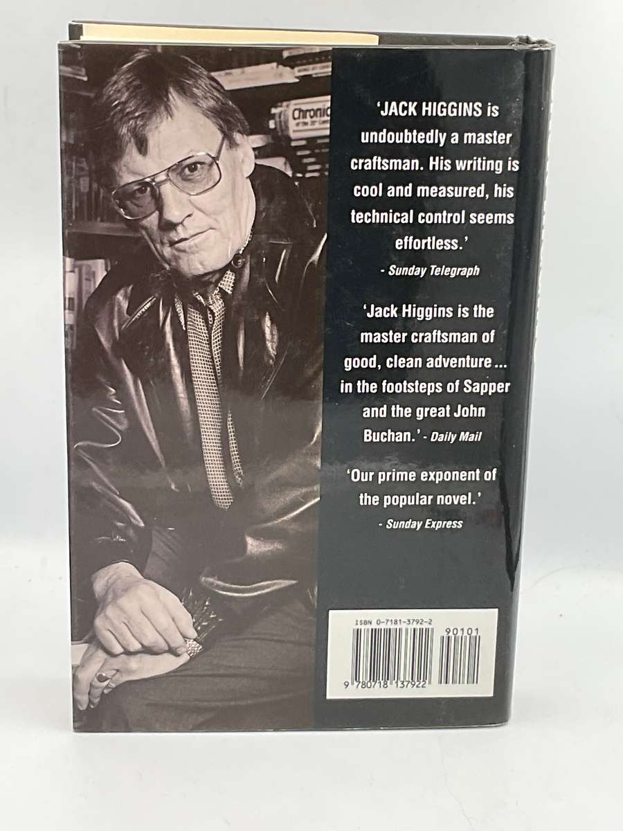 On Dangerous Ground by Jack Higgins | Large Format ~ Hard Cover ~ Good Condition