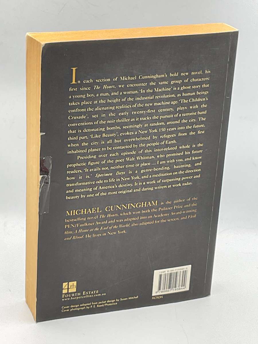 Specimen Days by Michael Cunningham