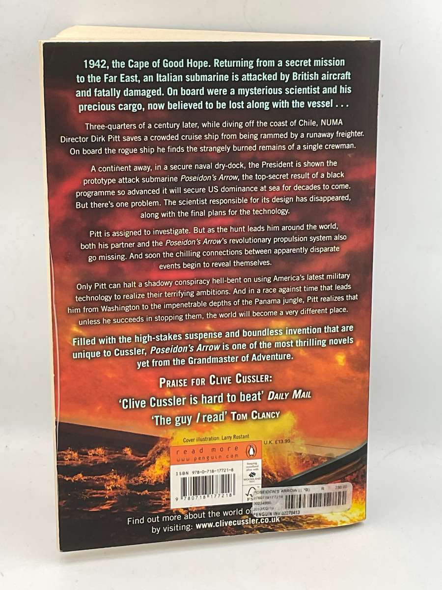 Poseidon's Arrow - Clive Cussler and Dirk Cussler | Large Format