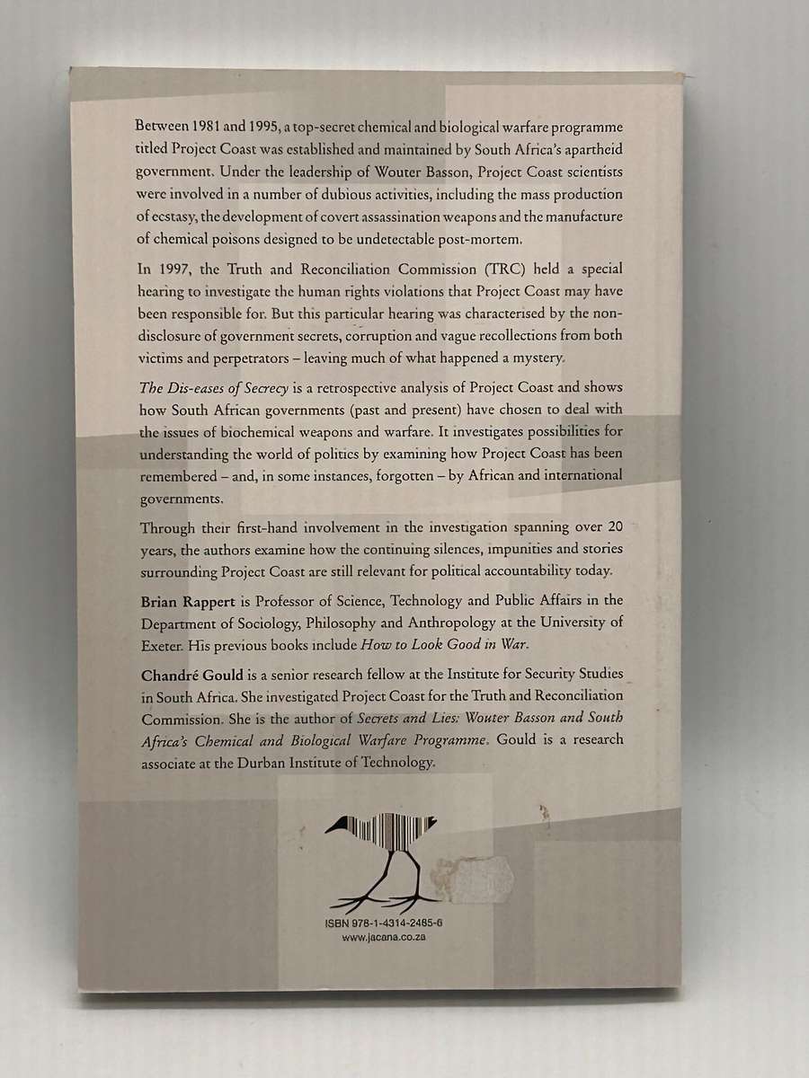 The Dis-eases of Secrecy: Tracing History, Memory and Justice