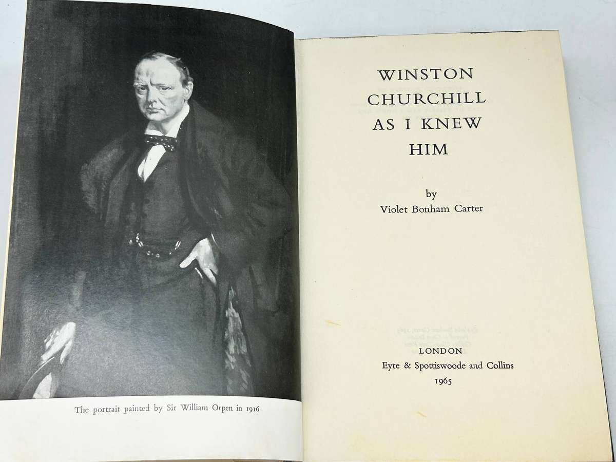 Winston Churchill As I Knew Him by Violet Bonham Carter