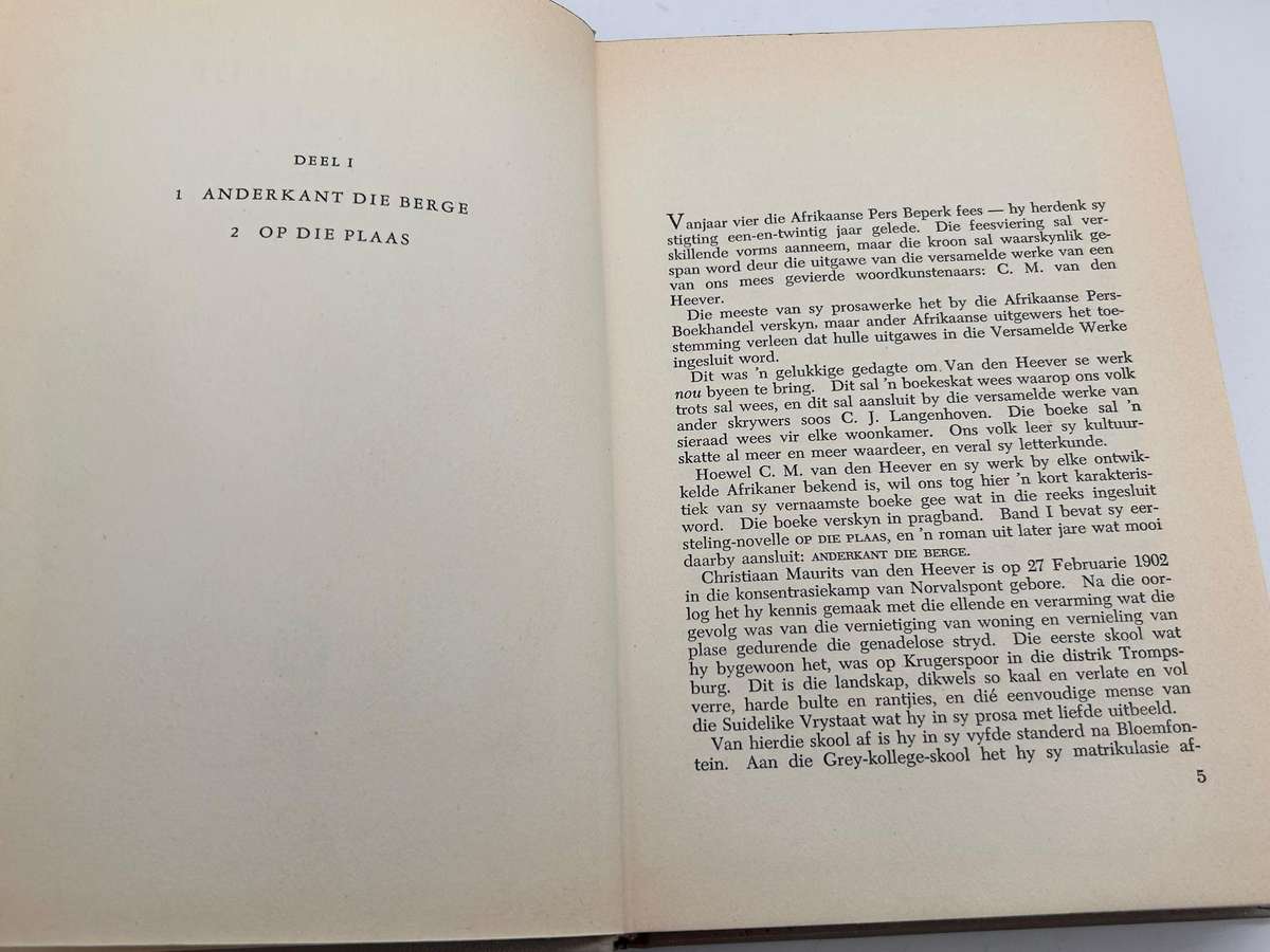 Versamelde Werke van C. M. van den Heever   1 - 8
