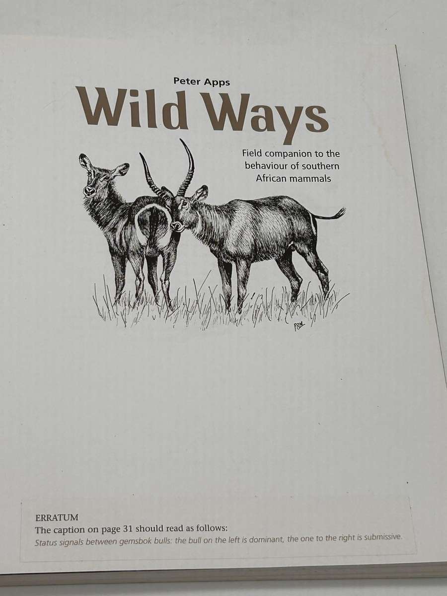 Wild Ways by Peter Apps | 2014 Edition