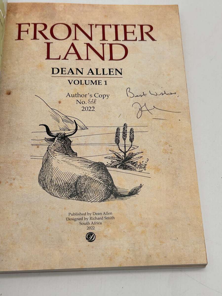 Frontier Land Volumes 1 & 2 ~ Dr Dean Allen | Signed and Numbered
