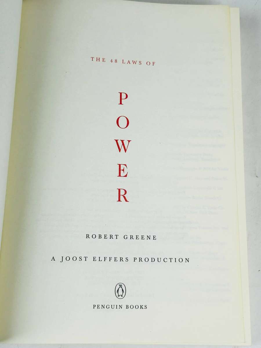 The 48 Laws Of Power - Robert Greene