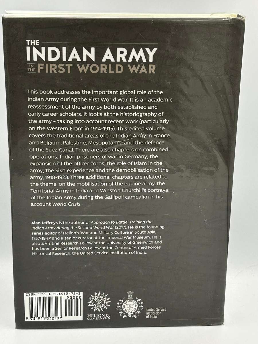 The Indian Army in the First World War by Alan Jeffreys 2018