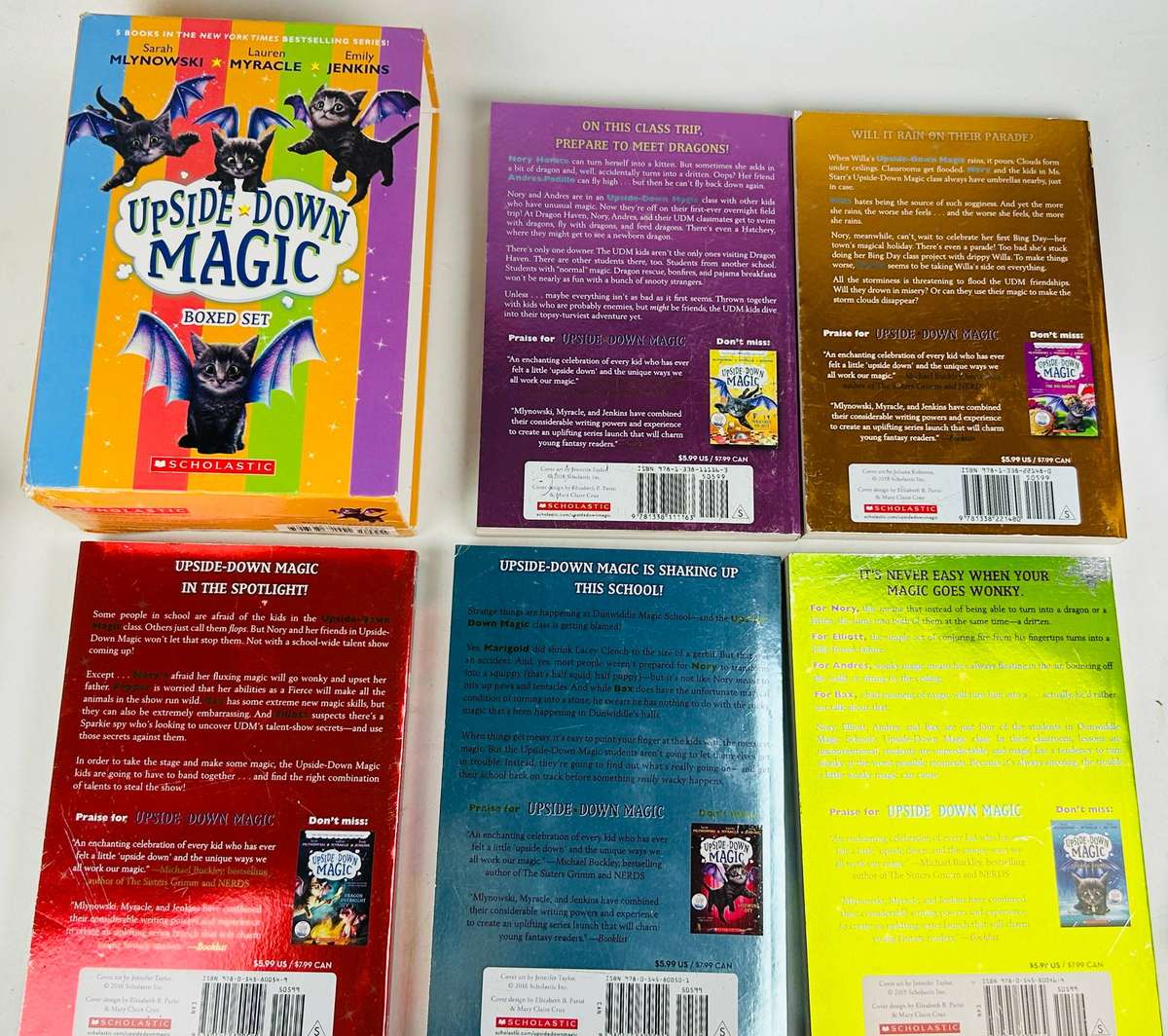 Upside-Down Magic box set (Books 1-5)