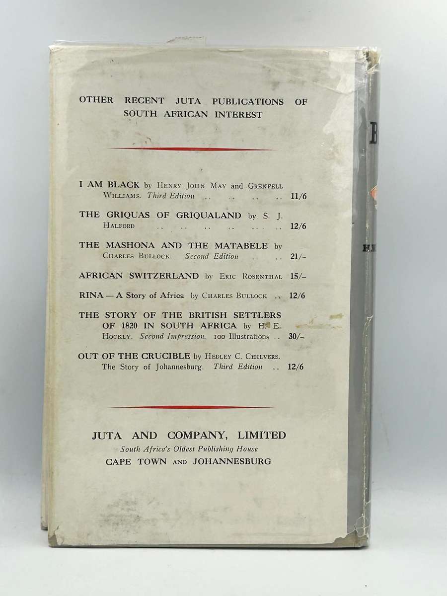 Red Buffalo - The Story Of Will Longden - Pioneer, Friend and Emissary Of Rhodes - By H.W.D. Longden