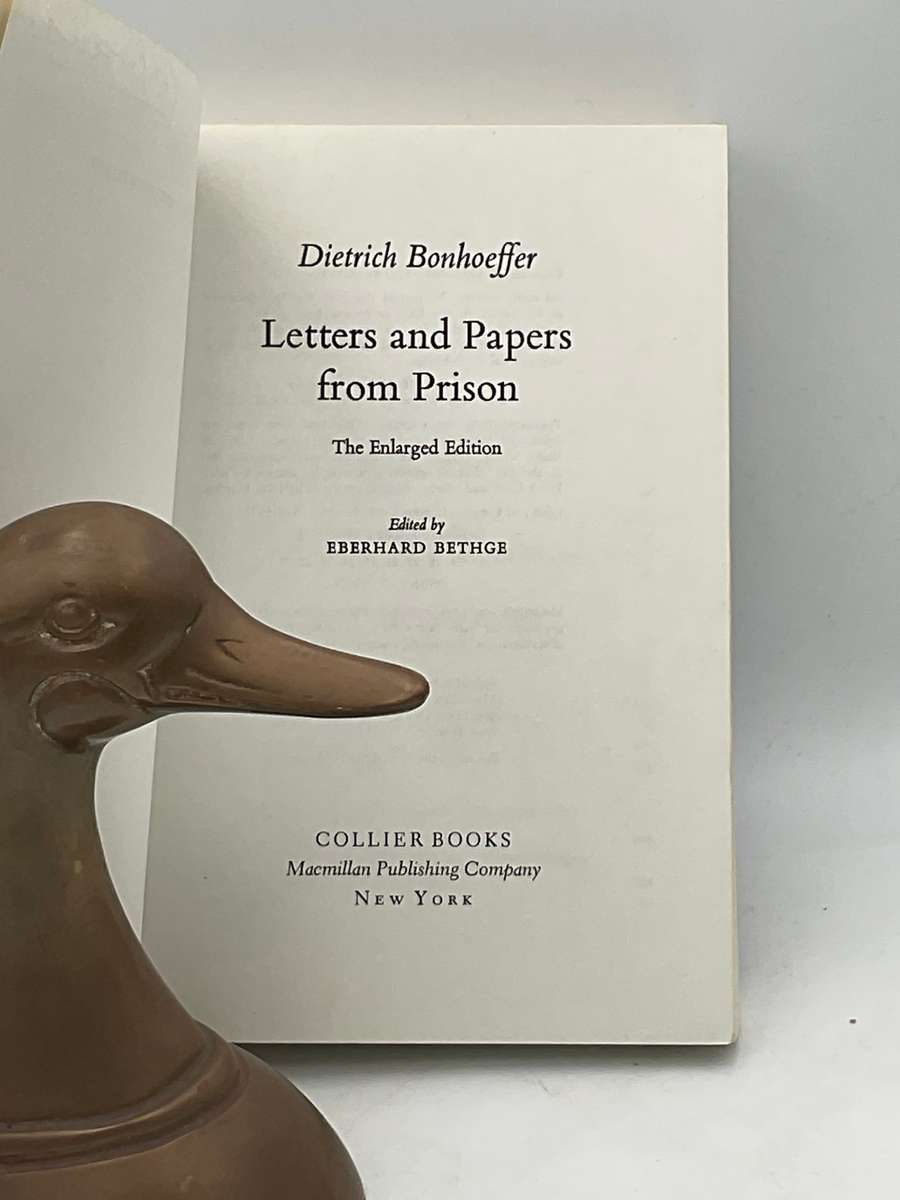 Letters and Papers from Prison - Dietrich Bonhoeffer | New Greatly Enlarged Edition 1972